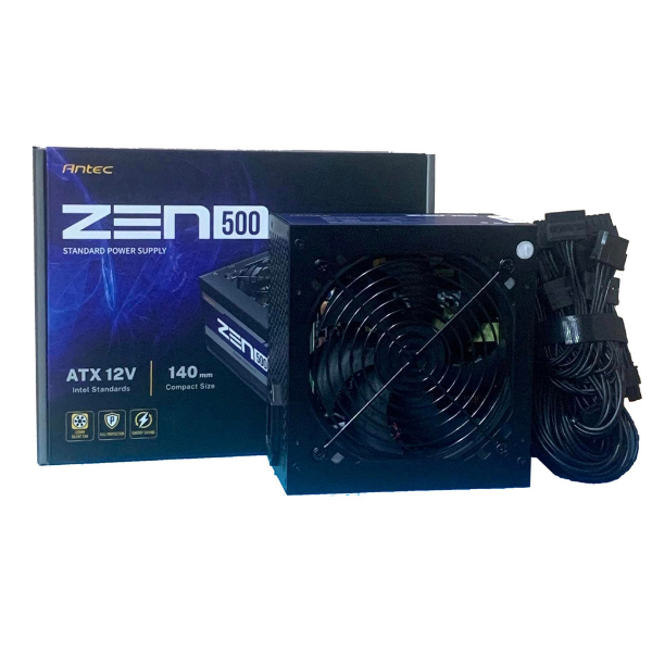 Nguồn máy tính Antec Zen 500-Non Modular