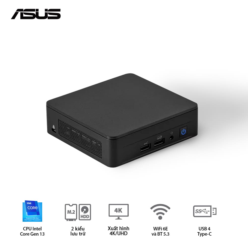 Mini PC Asus NUC 13 Pro Tall NUC13ANHI3 | Chính Hãng | GIÁ RẺ QUÁ
