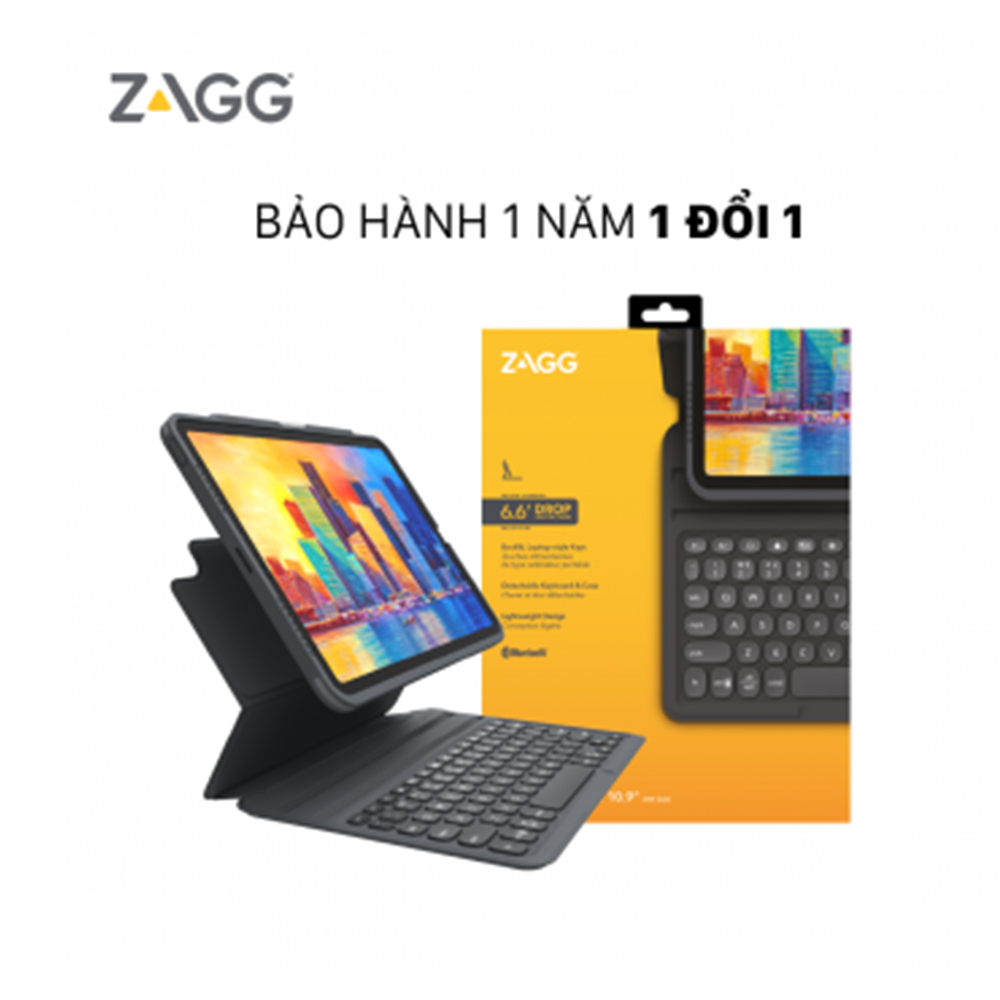Ốp lưng kèm phím ZAGG Pro Keys - iPad Air (10.9 inch/ Bluetooth)