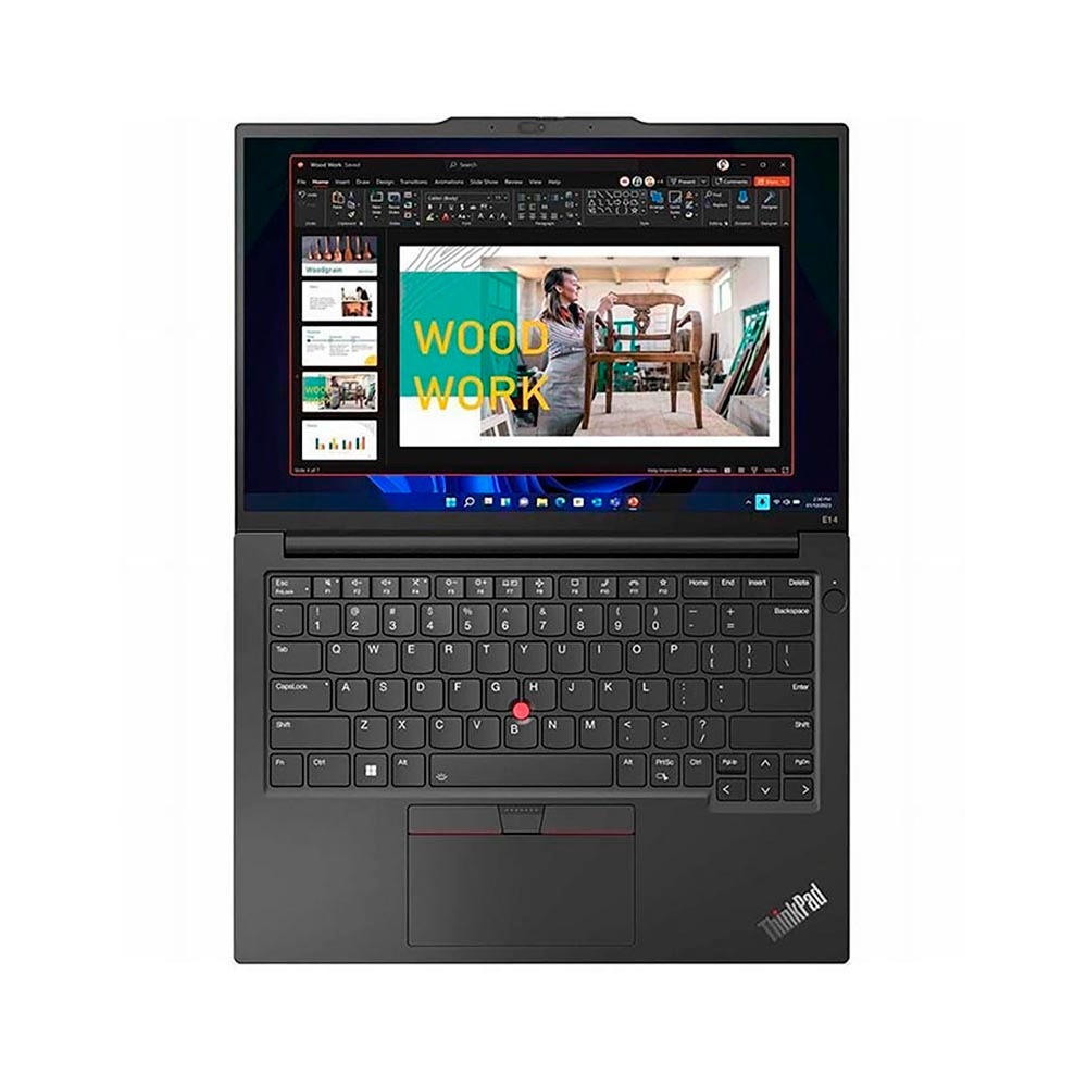 Laptop Lenovo ThinkPad E14 GEN 5 21JK00H4VA (Core i5 13420H/ 16GB/ 512GB SSD/ Intel Iris Xe Graphics/ 14.0inch WUXGA/ NoOS/ Black/ Aluminium/ 2 Year)