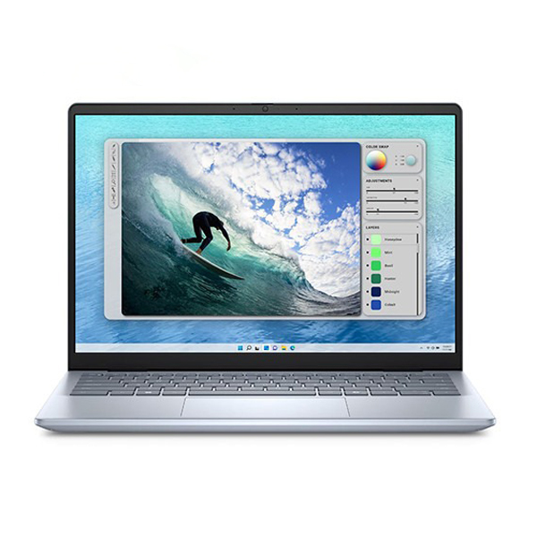 Laptop Dell Inspiron 5440 C5U165W11IBD2 (i5 120U/ 16GB/ 512GB SSD/ MX570A 2GB/ 14 inch 2.2K/Win 11/ Office/ Ice Blue/ Vỏ nhôm/1Y)