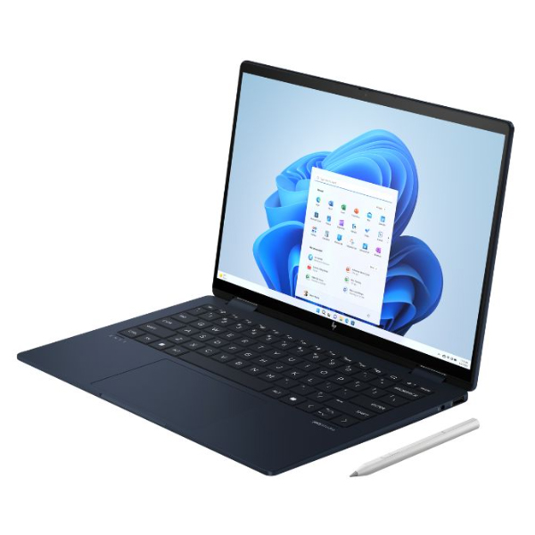 Laptop HP Envy x360 14-fc0083TU A19BSPA (Ultra 7 155U/ 32GB/ 1TB SSD/ 14.0inch OLED Touch/ Win11/ Blue/ Vỏ nhôm/ Pen)