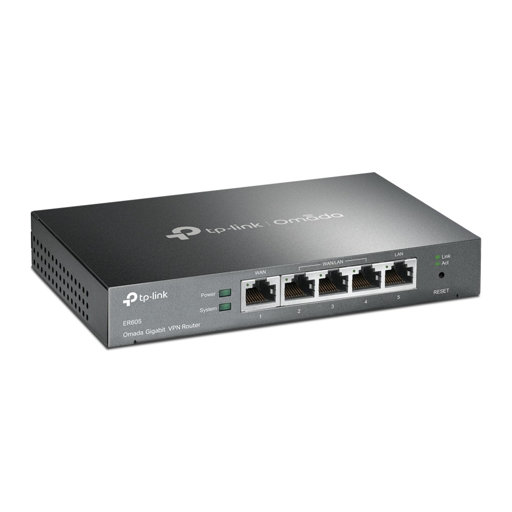 Thiết bị cân bằng tải TP-Link TL-ER605 (4 cổng WAN/ 55 User)