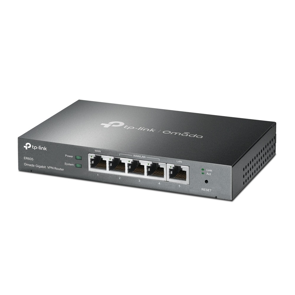 Thiết bị cân bằng tải TP-Link TL-ER605 (4 cổng WAN/ 55 User)
