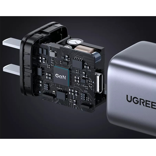 Củ sạc Ugreen 90901 type C 30W chuẩn US 