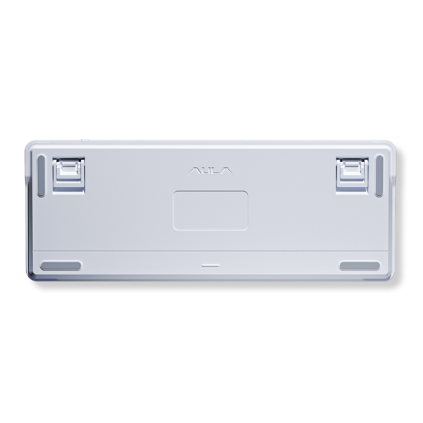 Bàn phím cơ Aula F87 Xám Trắng Xám Đậm Grey wood switch (LED RGB)