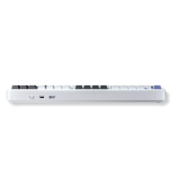 Bàn phím cơ Aula có dây F87 Đen Trắng Xanh Dương Grey Wood V3 switch 