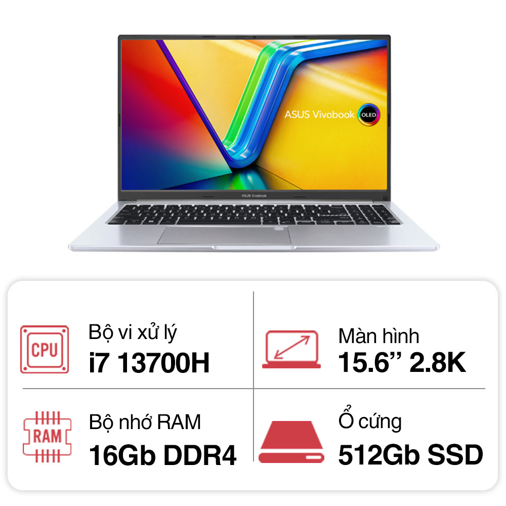 Laptop Asus Vivobook 15 OLED A1505VA-MA492W 