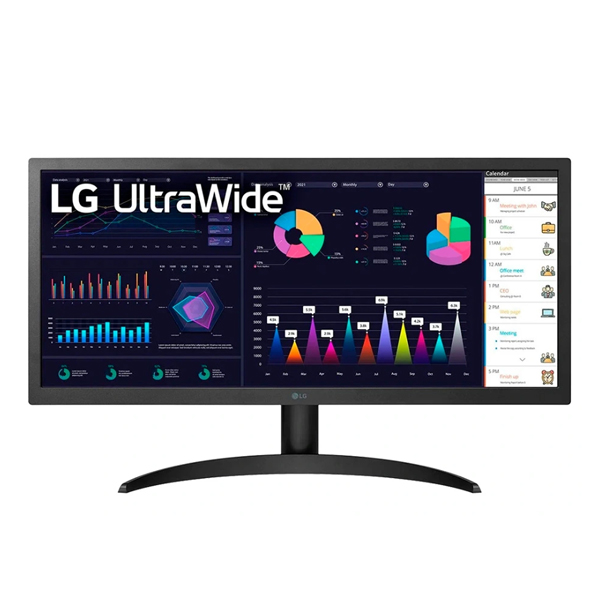 Màn hình LG Ultrawide 26WQ500-B (25.7Inch/ WFHD (2560x1080)/ 5ms/ 75HZ/ 200cd/m2/ IPS)