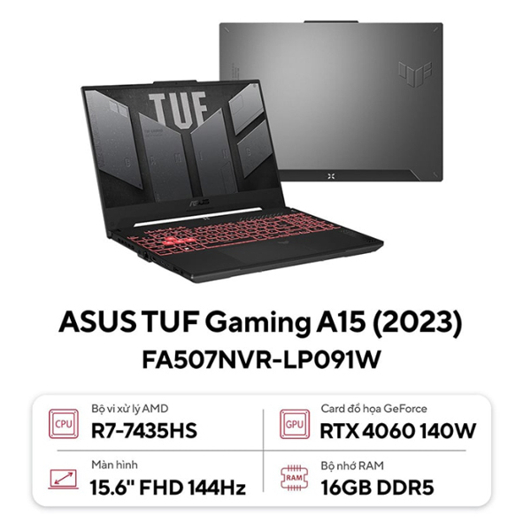 Laptop Asus TUF Gaming A15 FA507NVR-LP091W