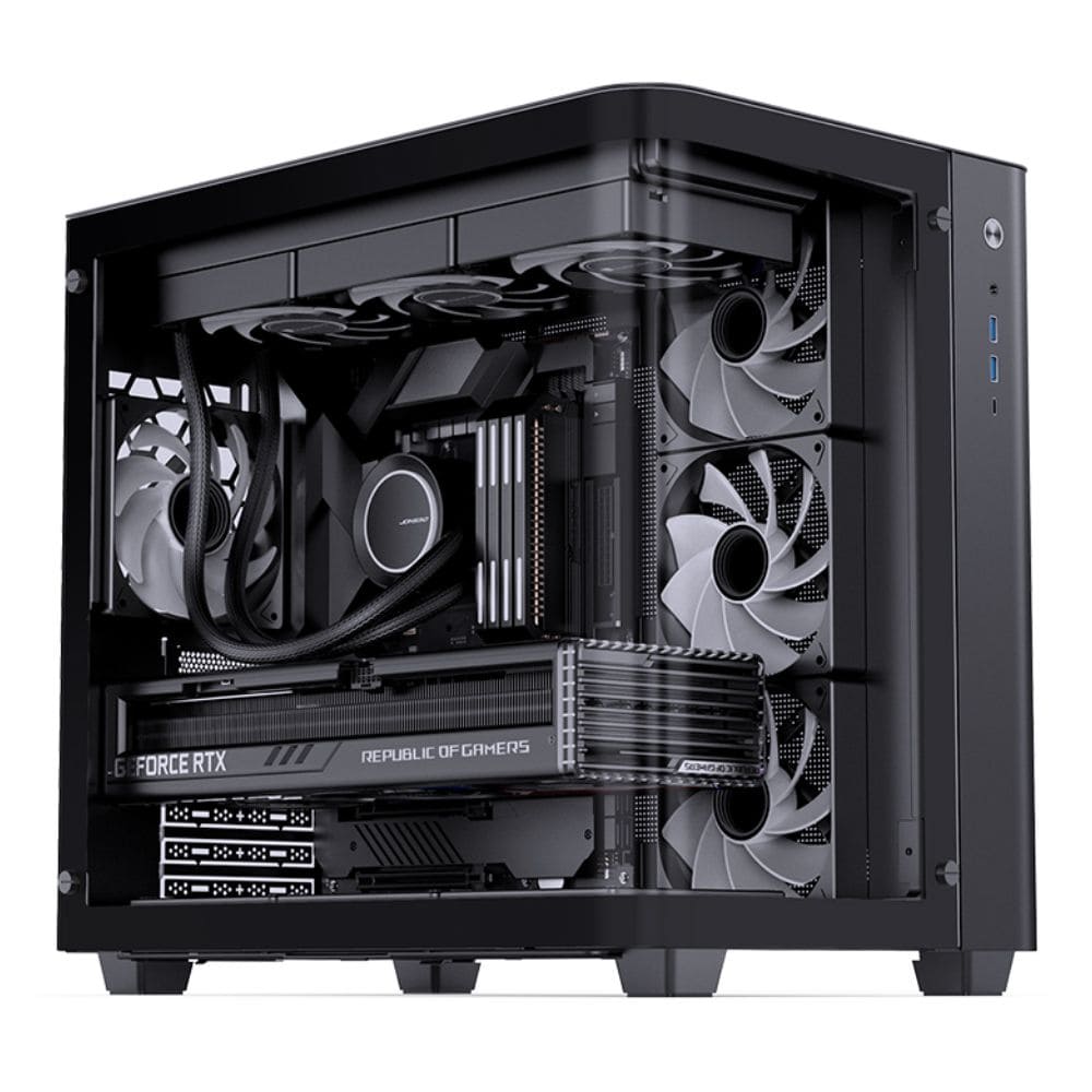 Vỏ máy tính JONSBO TK-3 Black (Mid Tower/ ATX/ Đen)