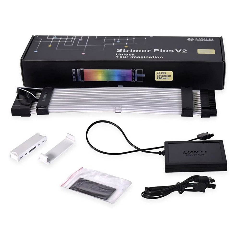 Dây nguồn nối dài Lian Li Strimer Plus V2 ARGB 24 Pin