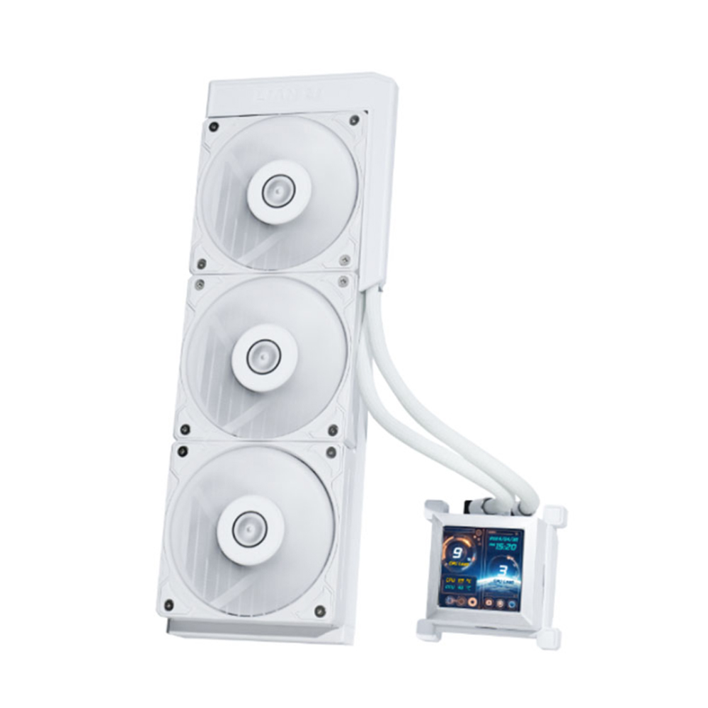 Tản nhiệt nước AIO LIAN-LI HydroShift LCD 360 non RGB fan White 