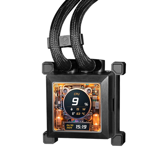 Tản nhiệt nước AIO LIAN-LI HydroShift LCD 360 non RGB fan Black 