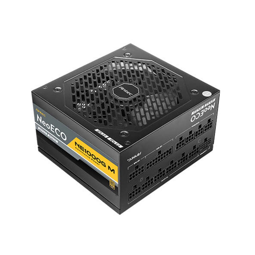 Nguồn máy tính Antec NE1000G M ATX3.0 - PCIe 5.0 (80 Plus Gold/ Full-Modular/ Đen/ ATX)
