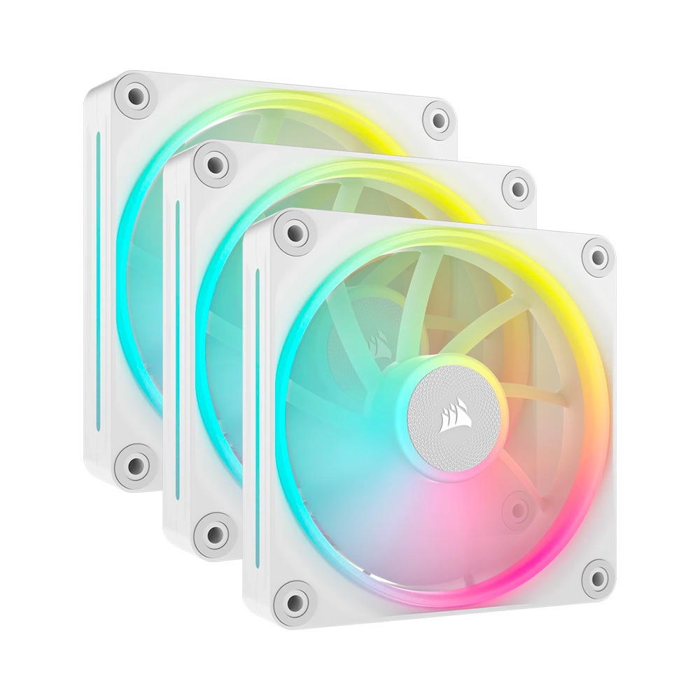 Quạt case Corsair iCUE LINK LX120 RGB Triple White 