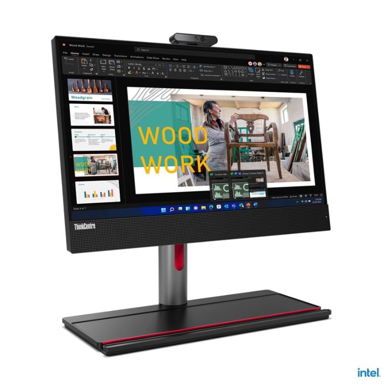 Máy tính AIO Lenovo ThinkCentre M70a 27 G3 11VL0003VA (I7 12700/ 8GB/ 512GB SSD/ 21.5inch/ NoOS/ 1Y)