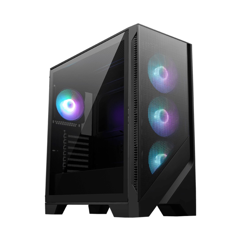Vỏ máy tính MSI MAG FORGE 320R AIRFLOW Black ( ATX - 4 Fan ARGB) 