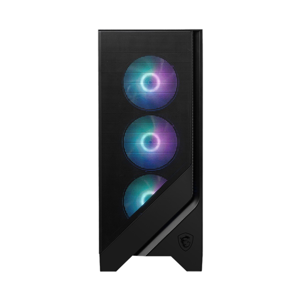 Vỏ máy tính MSI MAG FORGE 320R AIRFLOW Black ( ATX - 4 Fan ARGB) 
