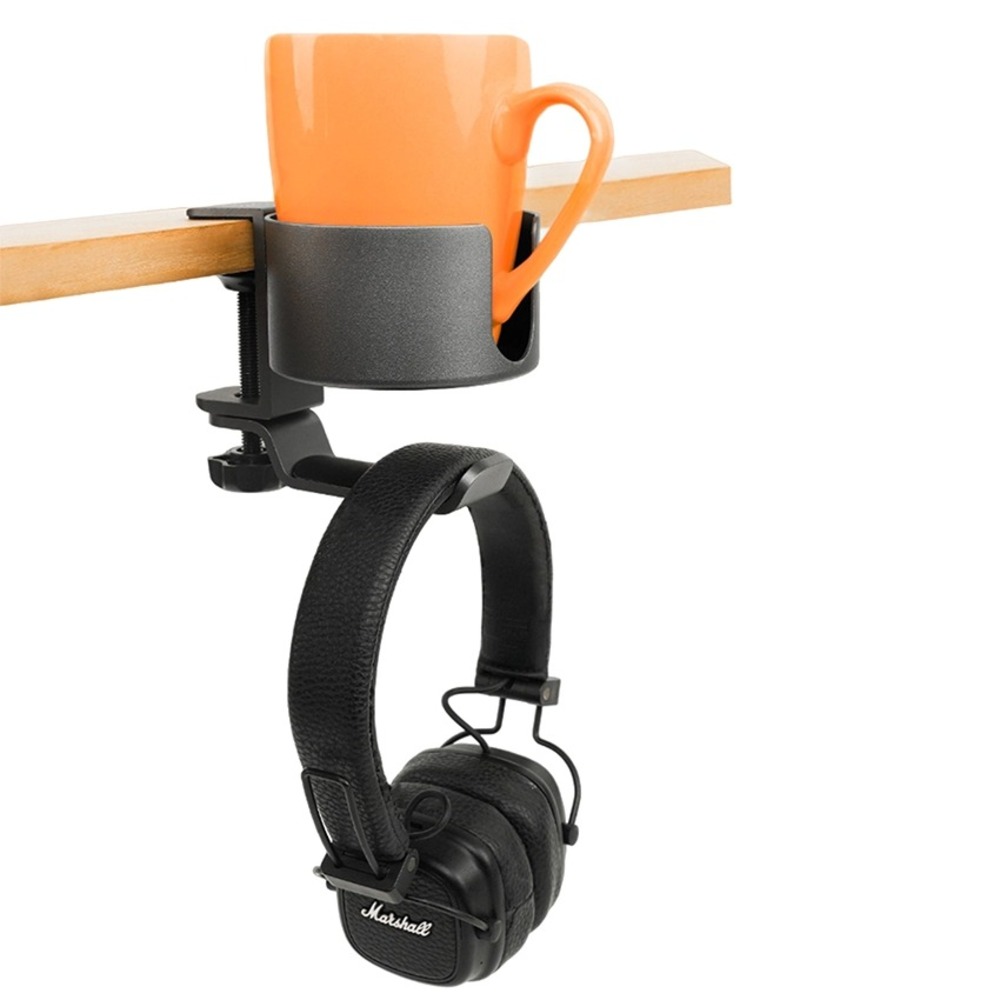 Giá đỡ cốc kẹp bàn HyperWork CH01 Đen