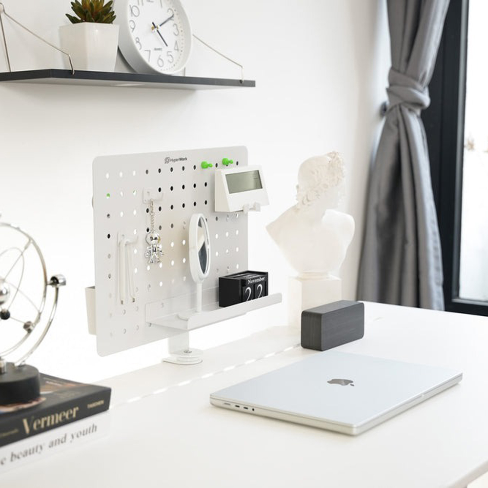 Bảng treo đồ pegboard HyperWork Omni Board HPW-PG03-WHT Trắng