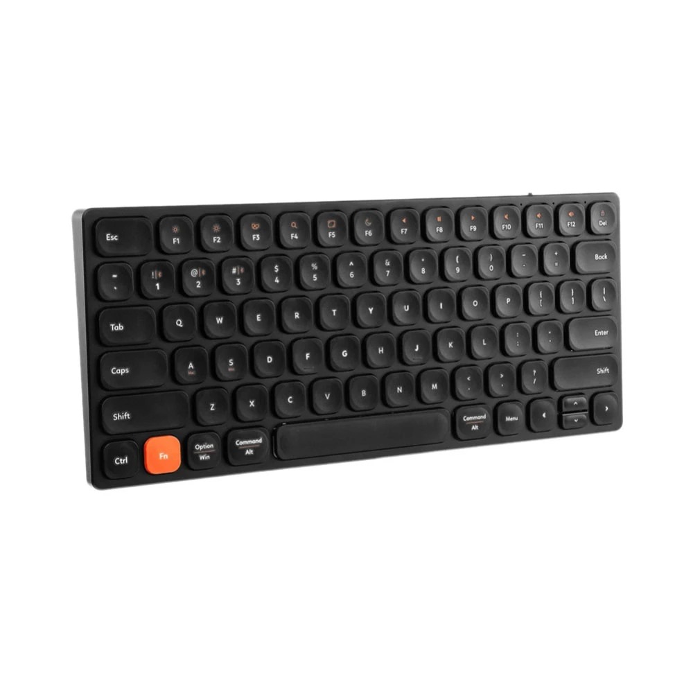 Bàn phím không dây HyperWork HyperOne Gen 2 HPW-KB1-G2-BLK (Bluetooth/Wireless/ Pin sạc/ Đen)