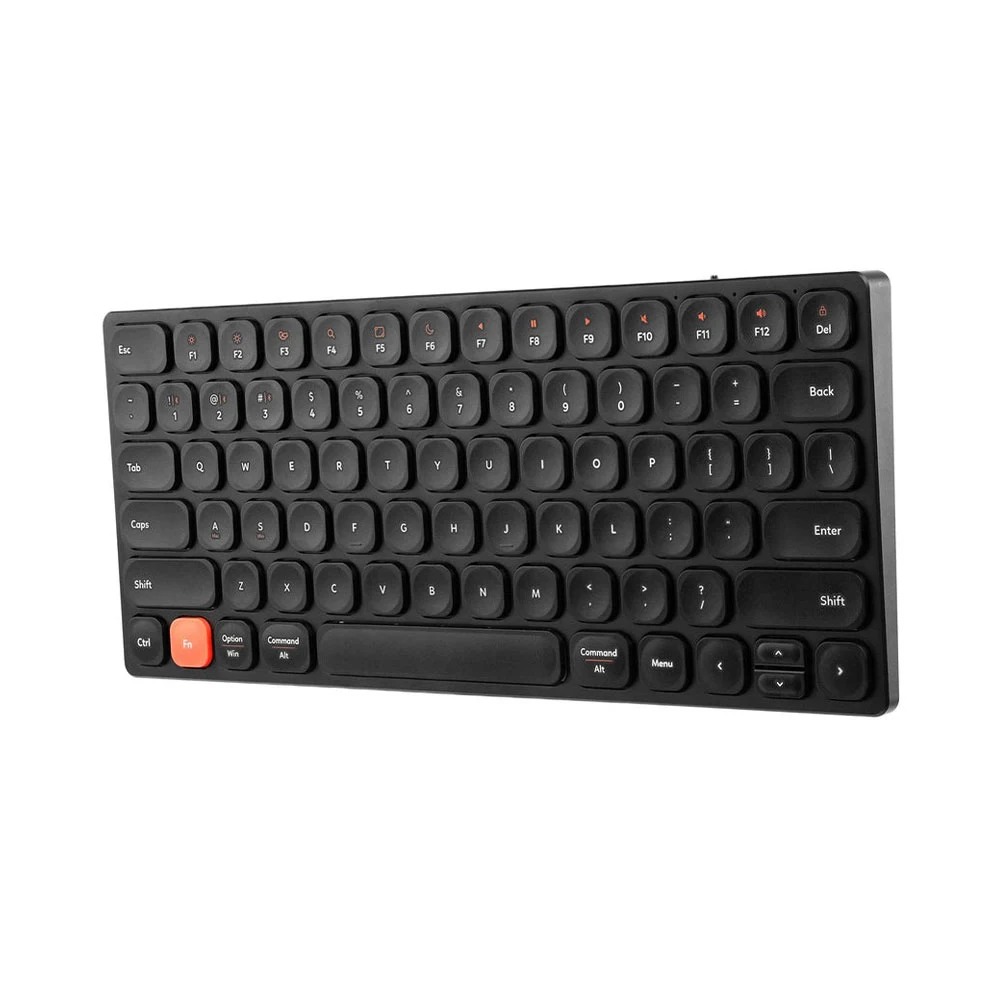 Bàn phím không dây HyperWork HyperOne Gen 2 HPW-KB1-G2-BLK (Bluetooth/Wireless/ Pin sạc/ Đen)