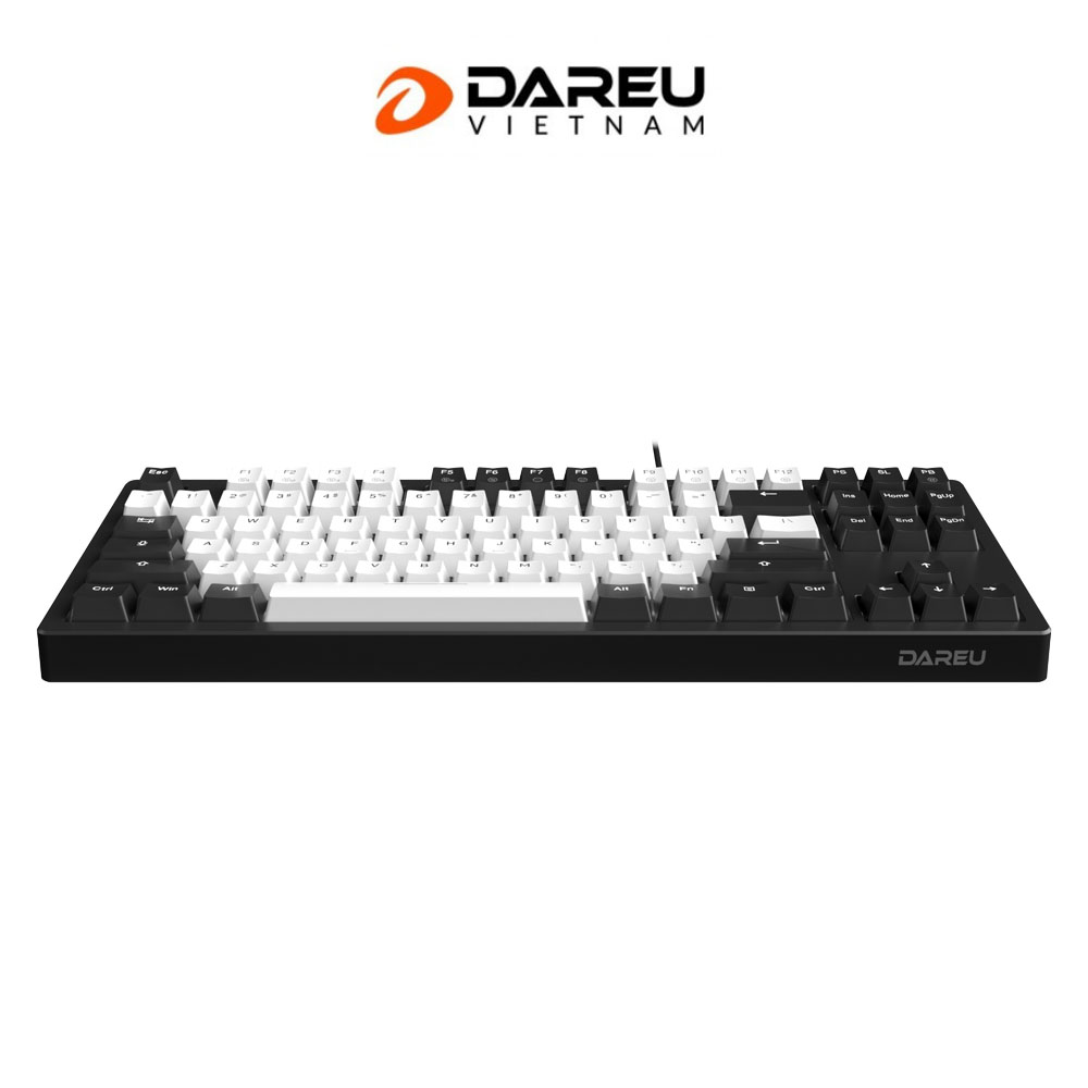 Bàn phím cơ Dareu EK87 V2 White Black PBT Dream Switch