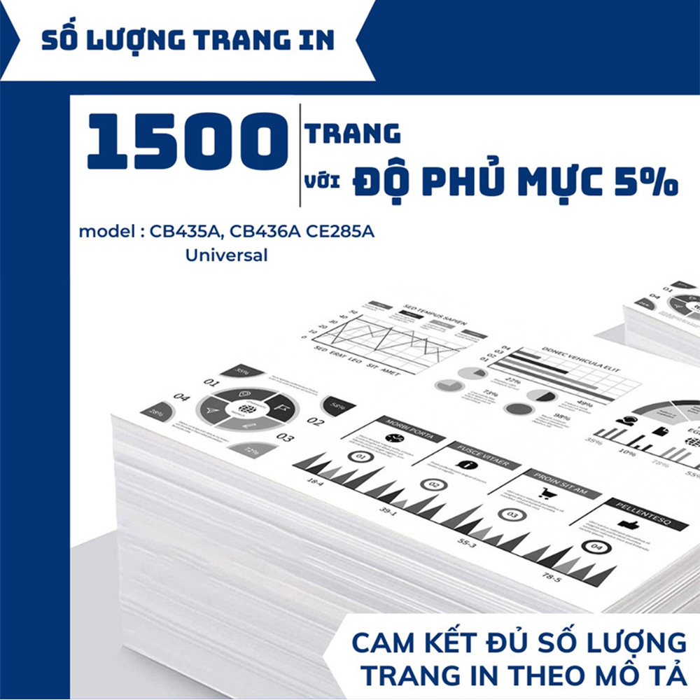 Mực hộp in laser TDink CB435A/CB436A/CE285A/78A (Dùng cho máy P1005/P1006,P1500/P1503/P1504/P1505/P1506/6030/6230)