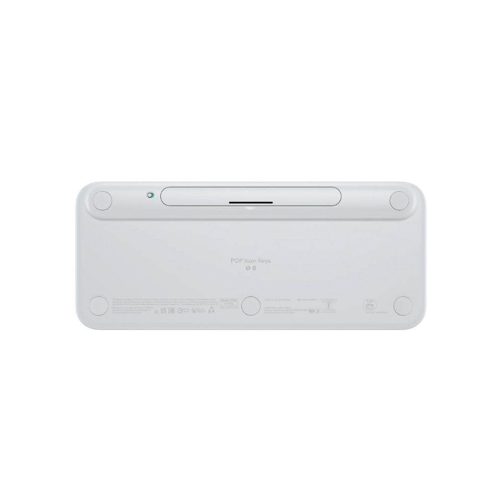 Bàn phím không dây Logitech POP Icon Keys (Bluetooth/Wireless/ Trắng)