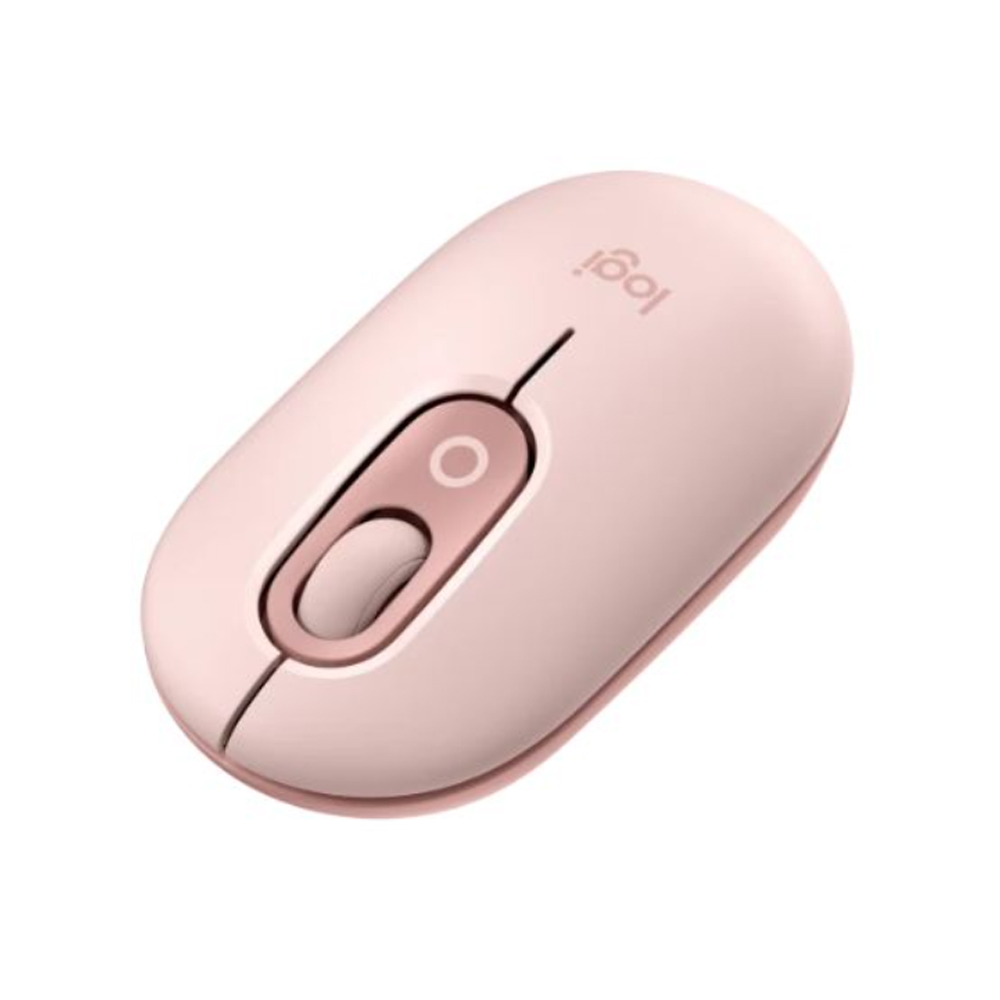 Chuột không dây Logitech POP Emoji (Bluetooth/Wireless/ Hồng)