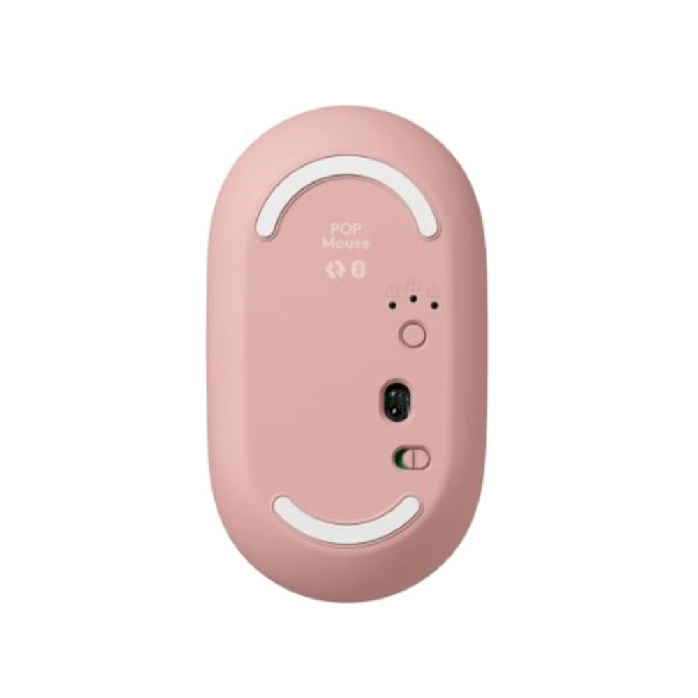 Chuột không dây Logitech POP Emoji (Bluetooth/Wireless/ Hồng)