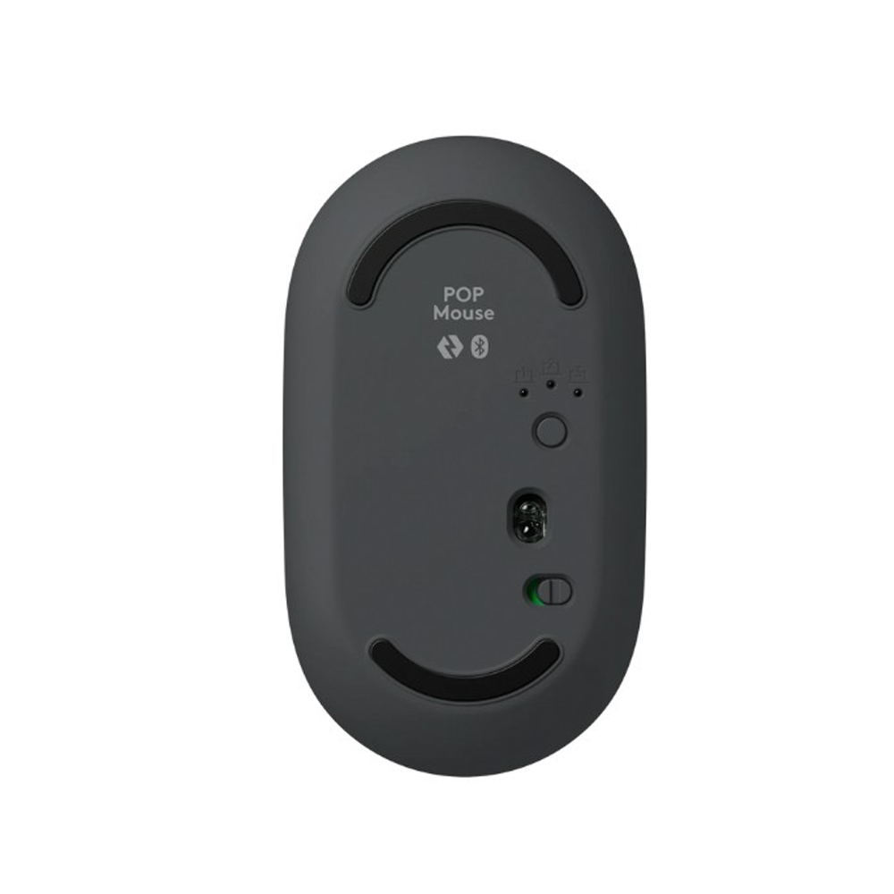 Chuột không dây Logitech POP Emoji (Bluetooth/Wireless/ Đen)
