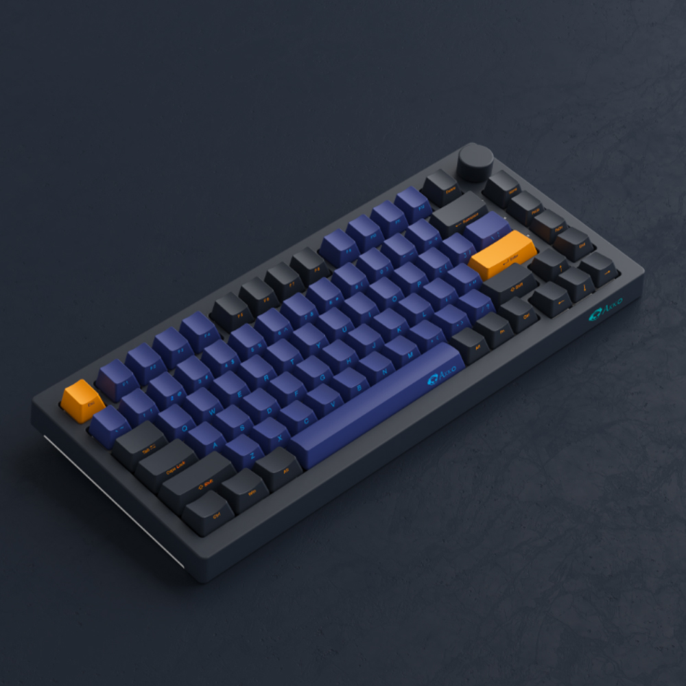 Bàn phím cơ không dây AKKO 5075B Plus Multi-modes Horizon SP Akko Cream Yellow Pro switch (PBT Doubleshot/ LED RGB)