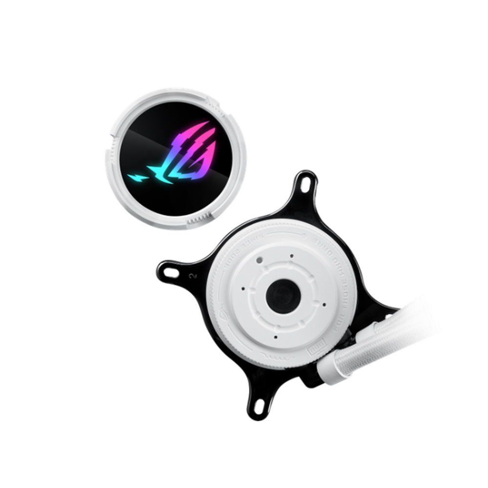 Tản nhiệt nước AIO Asus ROG Strix LC III 360 ARGB LCD White 
