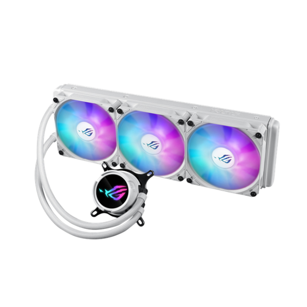 Tản nhiệt nước AIO Asus ROG Strix LC III 360 ARGB LCD White 