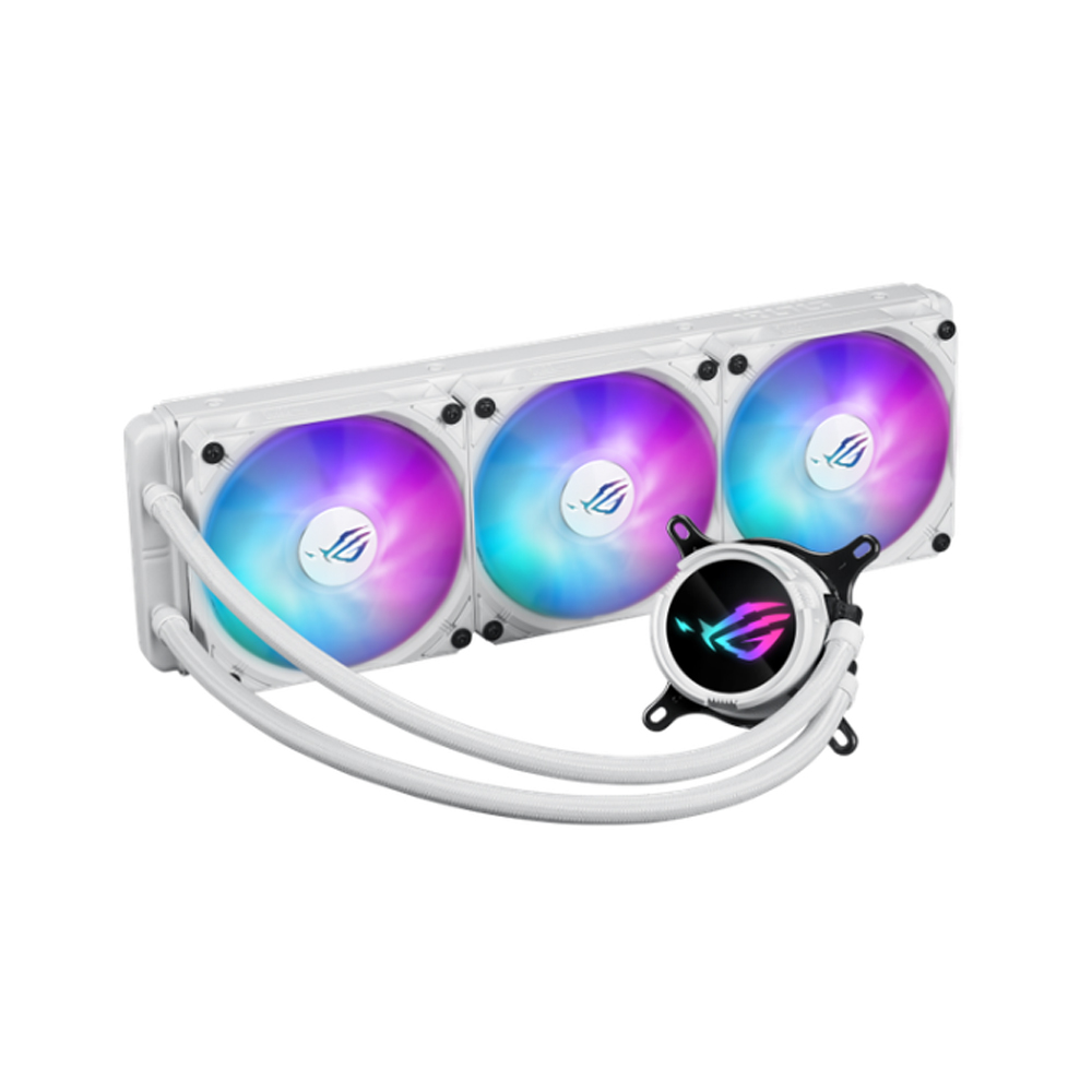 Tản nhiệt nước AIO Asus ROG Strix LC III 360 ARGB LCD White 