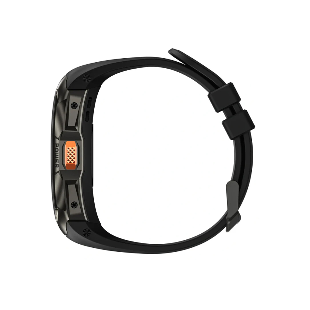 Đồng hồ thông minh Kospet TANK X2 ULTRA (41mm/ GPS/BLUETOOTH/ Vỏ Thép/ Dây Silicon/ Đen)