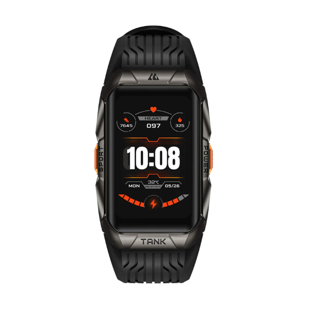 Đồng hồ thông minh Kospet TANK X2 ULTRA (41mm/ GPS/BLUETOOTH/ Vỏ Thép/ Dây Silicon/ Đen)