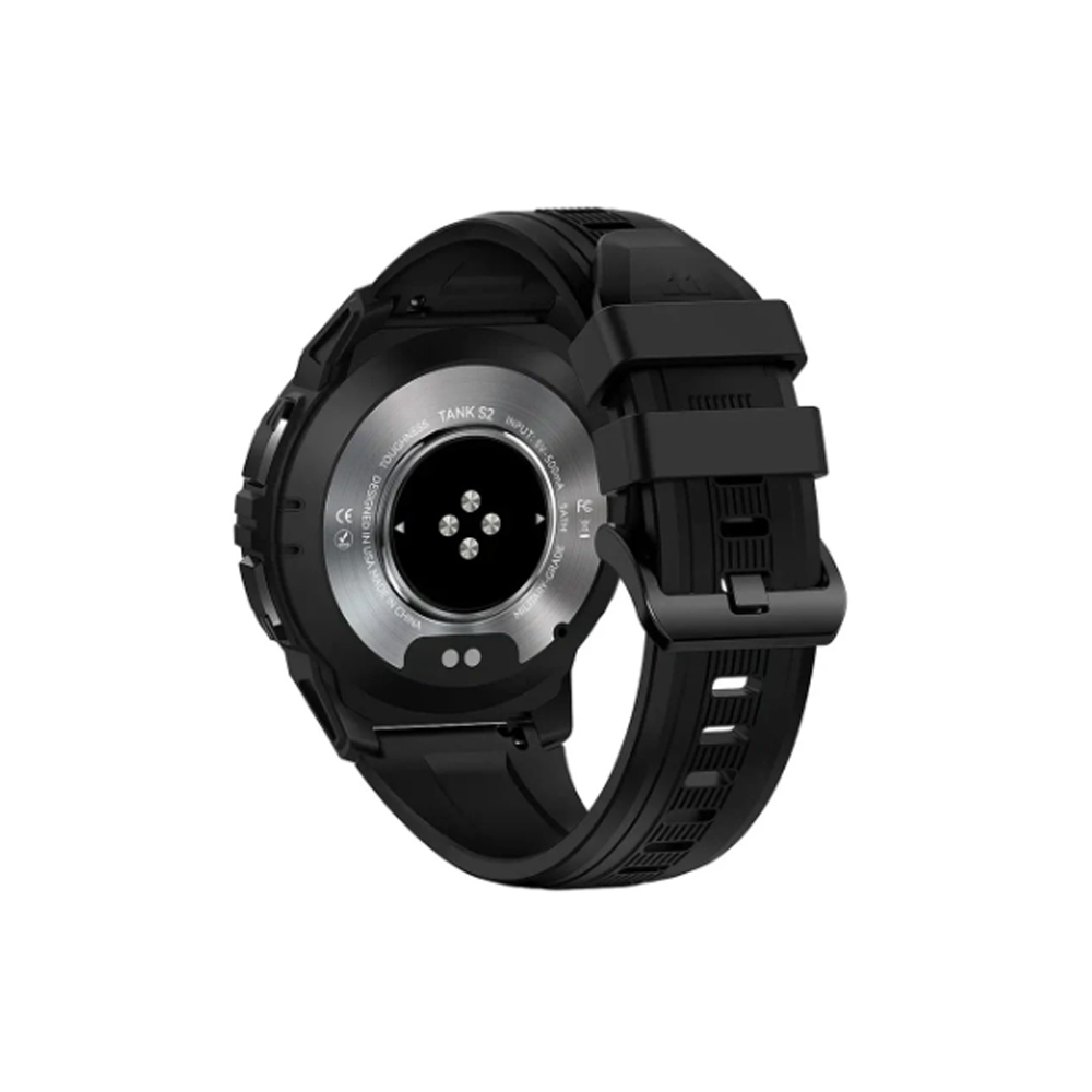 Đồng hồ thông minh Kospet TANK S2 (33mm/ GPS/BLUETOOTH/ Dây Silicon/ Đen)