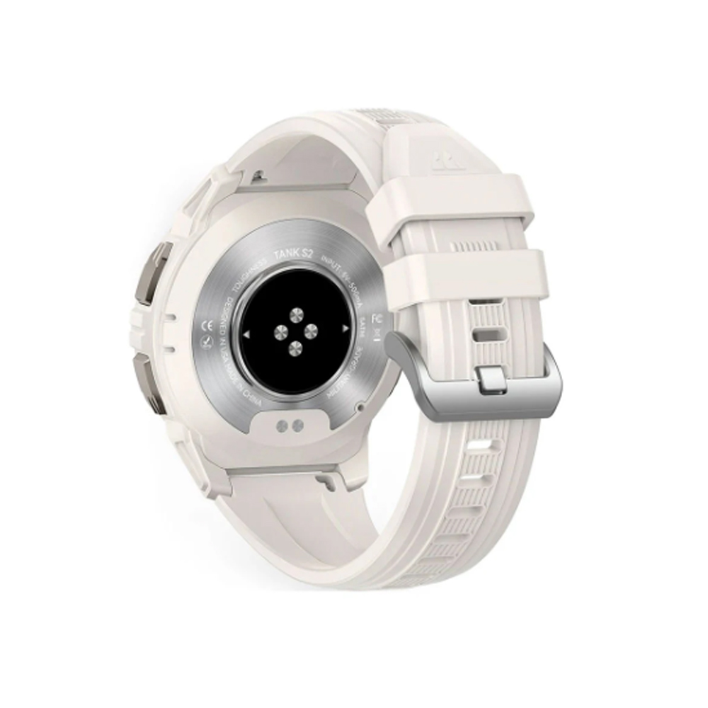 Đồng hồ thông minh Kospet TANK S2 (33mm/ GPS/BLUETOOTH/ Dây Silicon/ Trắng)