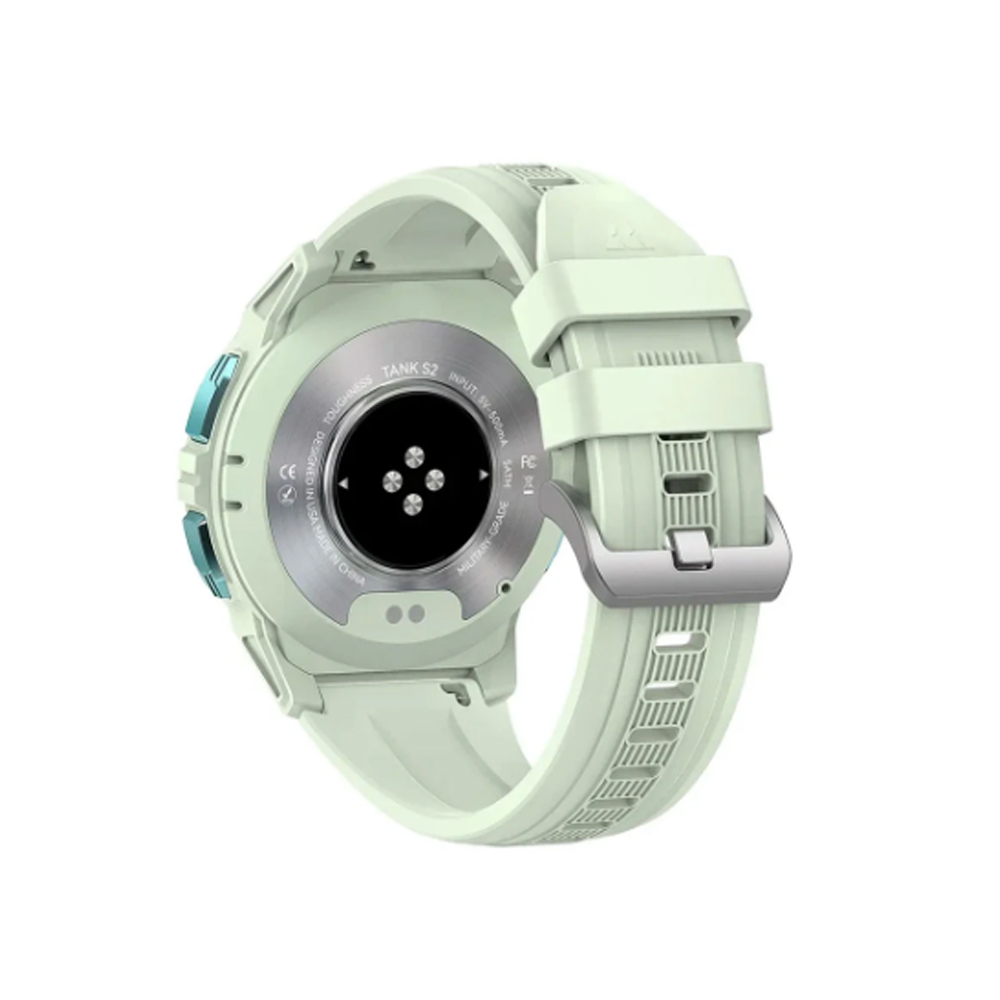 Đồng hồ thông minh Kospet TANK S2 (33mm/ GPS/BLUETOOTH/ Dây Silicon/ Xanh)