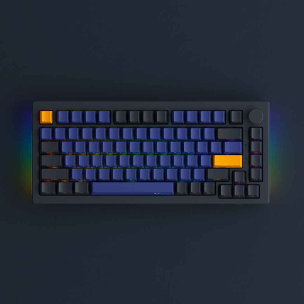 Bàn phím cơ AKKO 5075B Plus Horizon SP Cream Yellow Pro switch (Bluetooth/Wireless/ LED RGB)