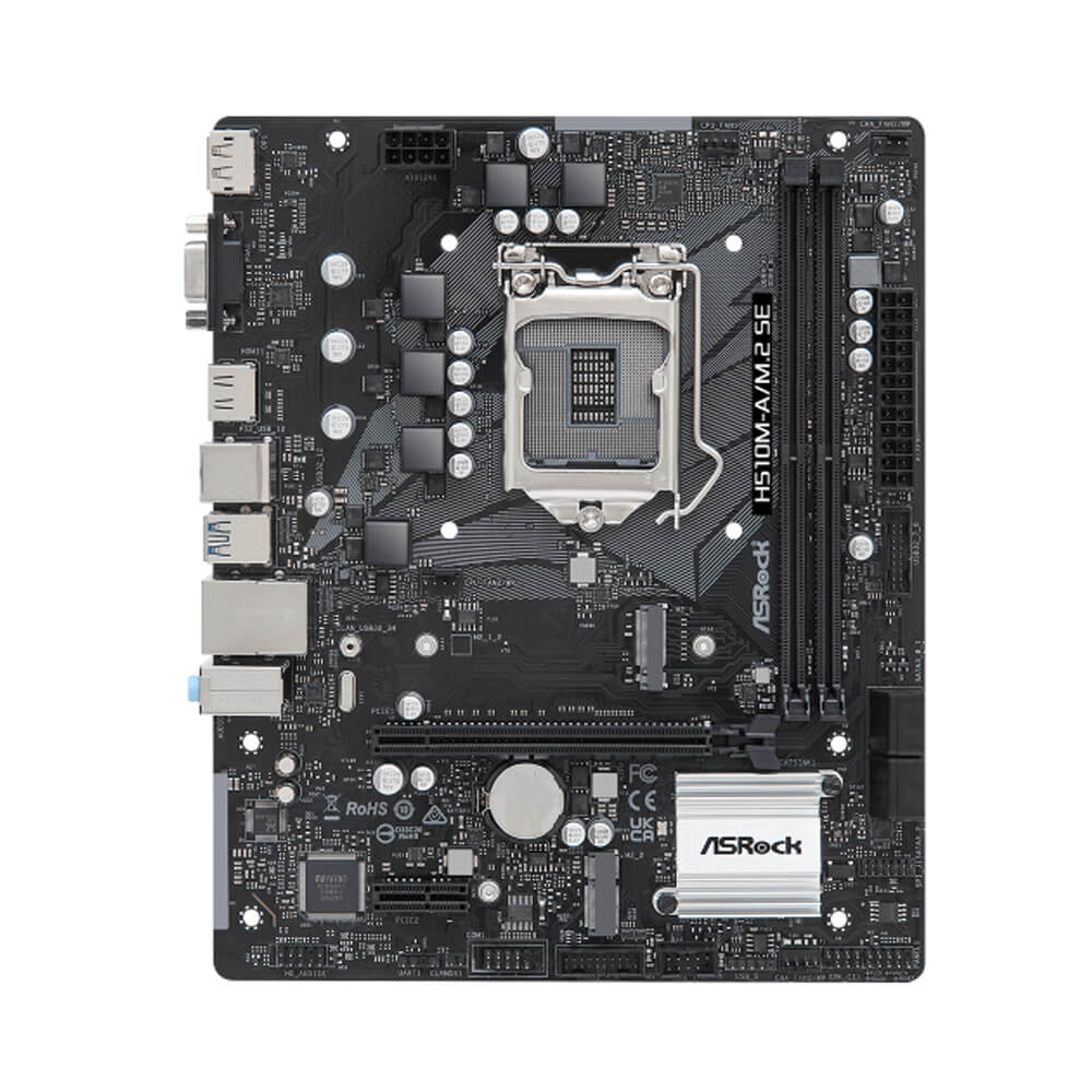 Mainboard Asrock H510M-A/M.2 SE (Intel H510/ Socket 1200/ M-ATX/ 2 khe ram/ DDR4)
