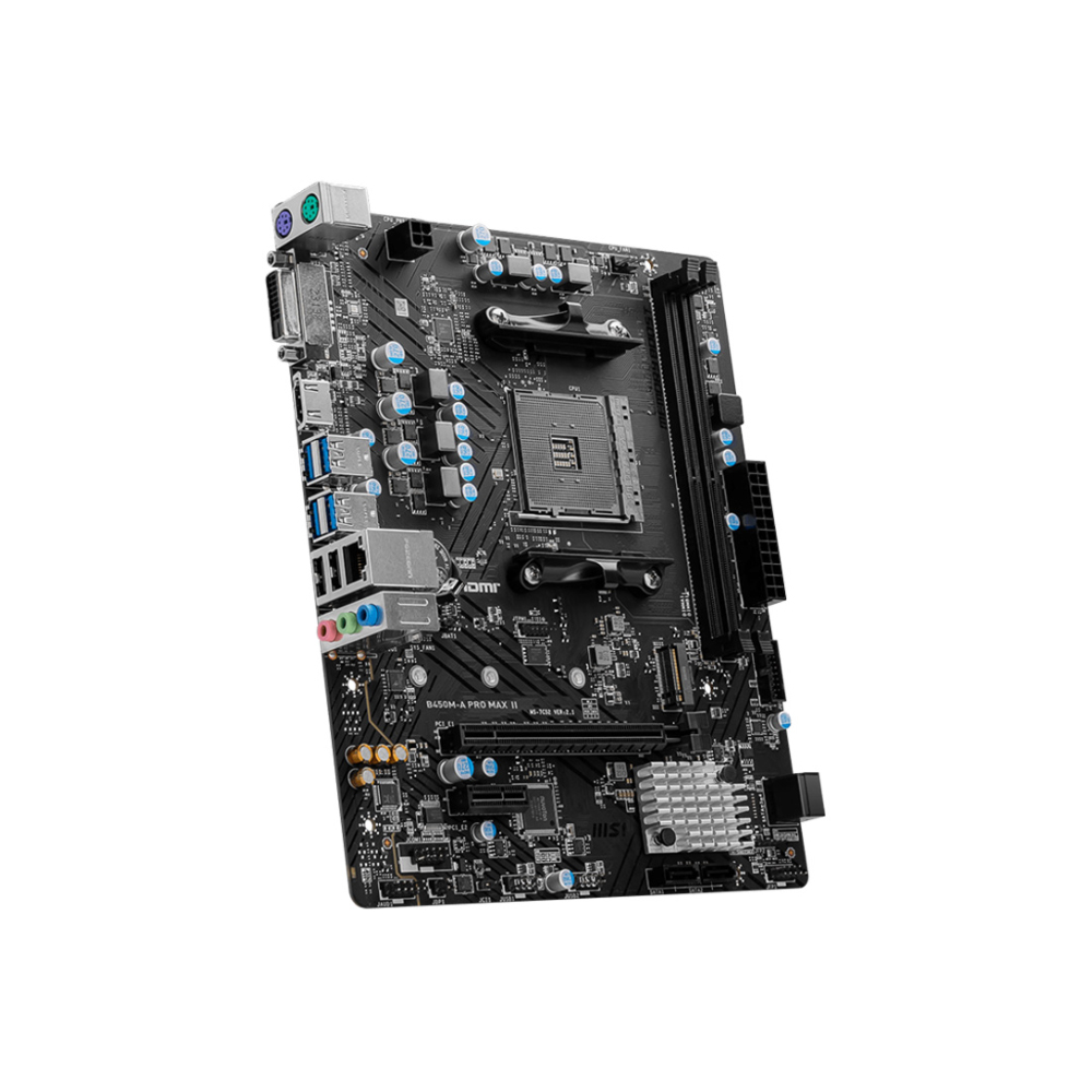 Mainboard MSI B450M-A PRO MAX II (AMD B450/ Socket AM4/ M-ATX/ 2 khe ram/ DDR4)