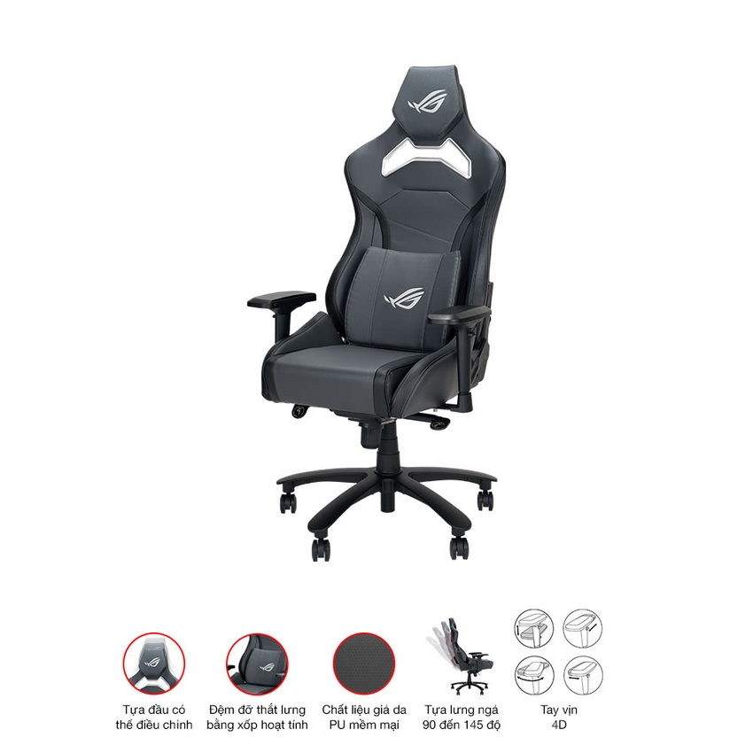 Ghế Game Asus ROG CHARIOT X CORE Gray