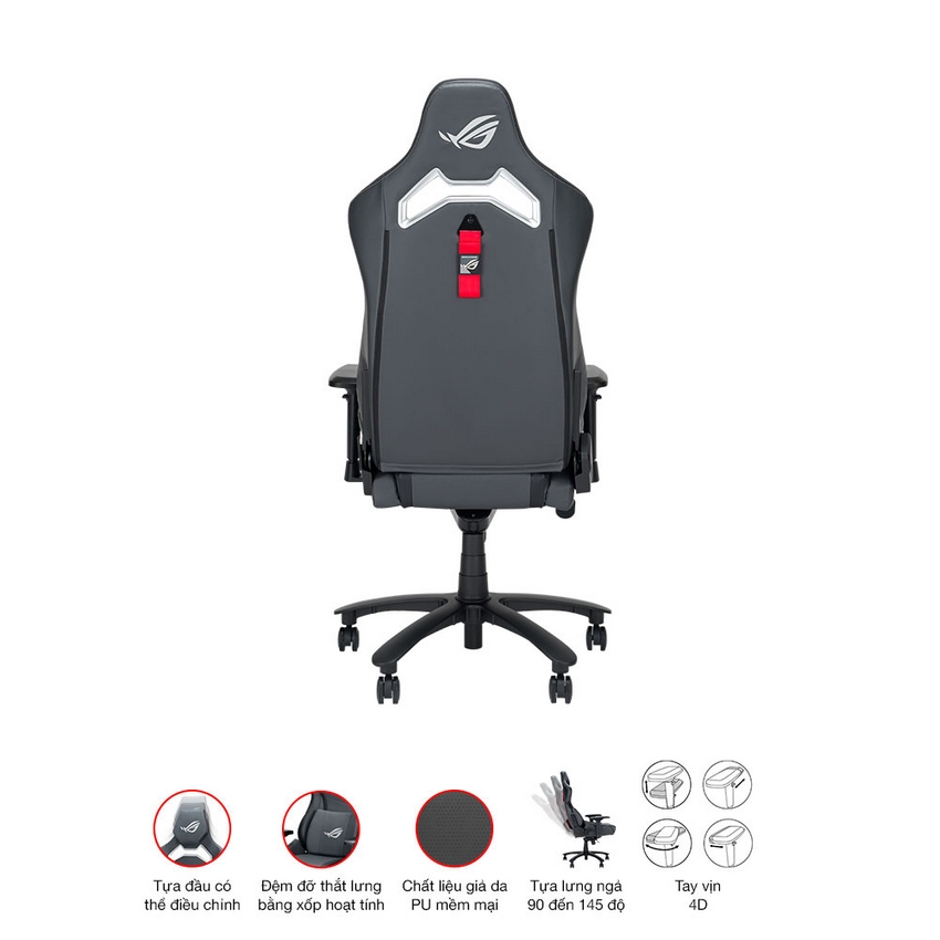 Ghế Game Asus ROG CHARIOT X CORE Gray 