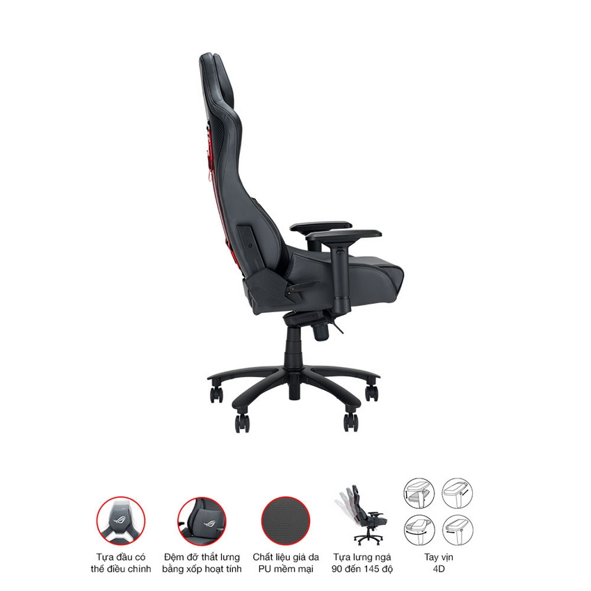Ghế Game Asus ROG CHARIOT X CORE Gray 