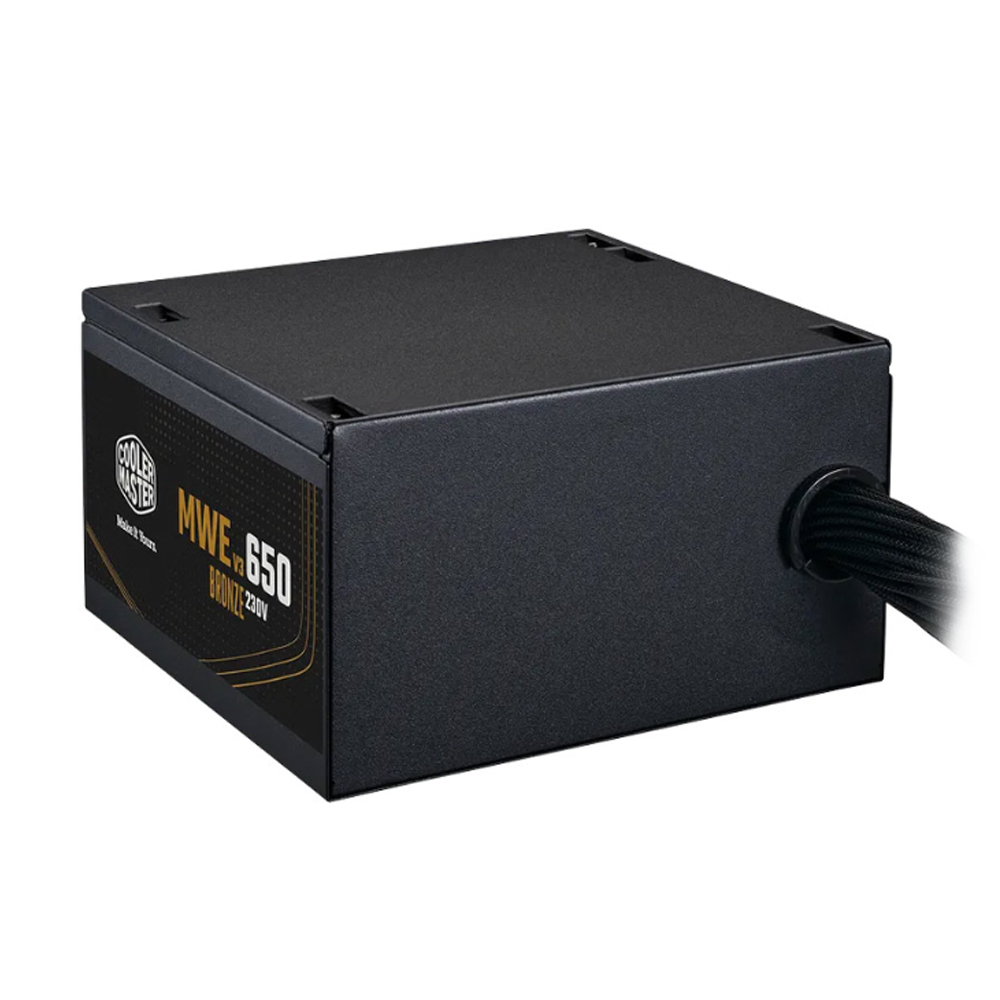 Nguồn máy tính Cooler Master MWE BRONZE V3 230V 650W A/EU Cable (80 Plus Bronze/ ATX/ Đen)