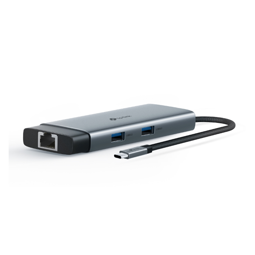 Bộ chuyển đổi TP-Link UH6120C USB Type-C to HDMI, USB3.0, Lan Gigabit, USB-C